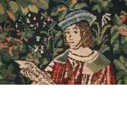 The Reading Belgian Couch Pillow | Close Up 3