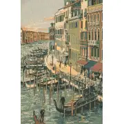 Grand Canal Italian Tapestry | Close Up 1