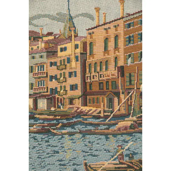 Grand Canal II Italian Tapestry | Close Up 2