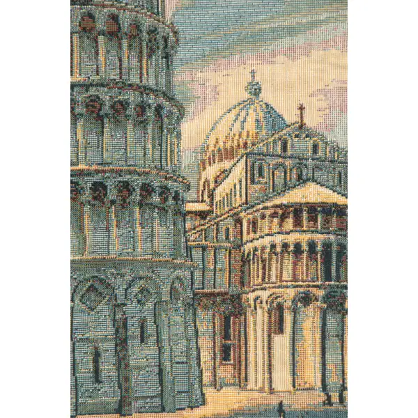 Torre di Pisa Italian Tapestry | Close Up 1