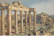 Fori Romani Italian Wall Tapestry | Close Up 2