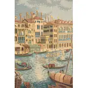Ponte Di Rialto Italian Tapestry - 19 in. x 13 in. Cotton/Viscose/Polyester by Alberto Passini | Close Up 1