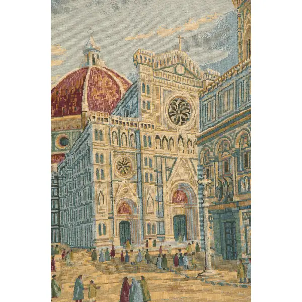 Duomo e Battistero Firenze Italian Tapestry | Close Up 1