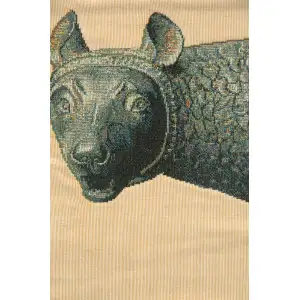 Lupa Capitolina Italian Tapestry - 19 in. x 12 in. Cotton/Viscose/Polyester by Alberto Passini