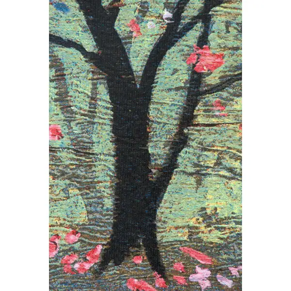 Hopefull Tree By Simon Bull Belgian Tapestry Wall Hanging - 26 in. x 34 in. Cotton/Viscose/Polyester by Simon Bull | Close Up 2