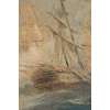 Naval Battle Italian Tapestry Wall Hanging | Close Up 2