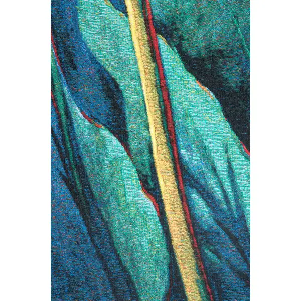 Into Silence By Simon Bull Belgian Tapestry Wall Hanging - 27 in. x 56 in. Cotton/Acrylic/Wool/Polyester by Simon Bull | Close Up 2