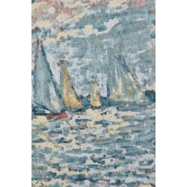 Regatta a l'argenteuil Belgian Tapestry Wall Hanging | Close Up 2