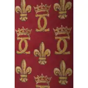 Chenonceau Rouge French Table Mat | Close Up 1