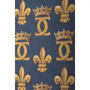 Chenonceau Bleu French Table Mat | Close Up 1