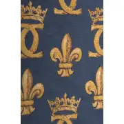 Chenonceau Bleu French Table Mat | Close Up 2