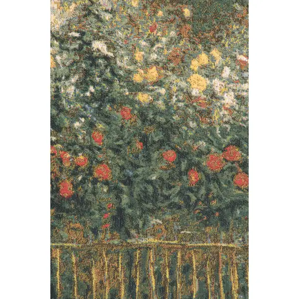 Monet Painting I Belgian Tapestry Wall Hanging | Close Up 2