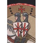 Sceau Templier Belgian Wall Tapestry | Close Up 1