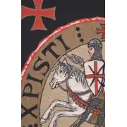 Sceau Templier Belgian Wall Tapestry | Close Up 2