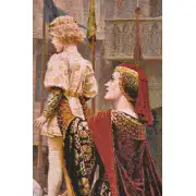 Little Prince Belgian Tapestry Wall Hanging - 38 in. x 52 in. ACotton/viscose by Edmund Blair Leighton | Close Up 2