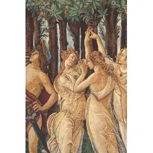 La Primavera Italian Tapestry - 19 in. x 12 in. Cotton by Sandro Botticelli