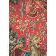 Lion Majestueux French Tapestry | Close Up 1