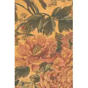 Floralie Belgian Tapestry Wall Hanging - 55 in. x 69 in. Cotton/Viscose/Polyester by Charlotte Home Furnishings | Close Up 1