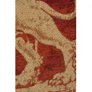 Leone Rosso Italian Wall Tapestry | Close Up 2