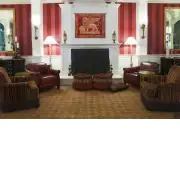 Leone Rosso Italian Wall Tapestry | Life Style 1