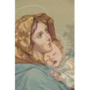 Madonna Ferruzzi Italian Tapestry | Close Up 1