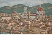 Firenze Italian Tapestry - 43 in. x 26 in. Cotton/Viscose/Polyester by Alberto Passini | Close Up 1