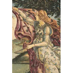 Nascita Di Venere By Sandro Botticelli Italian Tapestry - 54 in. x 36 in. Cotton/Viscose/Polyester by Sandro Botticelli