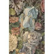 Large Flowers Piece Italian Tapestry - 37 in. x 54 in. Cotton/Viscose/Polyester by Pauline Von Koudelka-Schmerling | Close Up 2