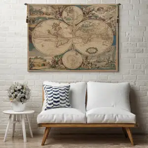 Planisfero Italian Wall Tapestry