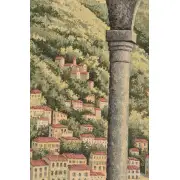 Como Lake Italian Wall Tapestry | Close Up 2