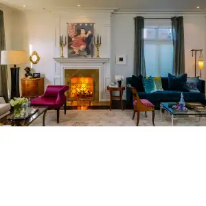 Botero Rosso Italian Tapestry - 20 in. x 24 in. Cotton/Viscose/Polyester by Fernando Botero Angulo