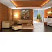 Ligabue Tiger Italian Wall Tapestry | Life Style 1