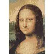 The Mona Lisa Italian Tapestry | Close Up 1