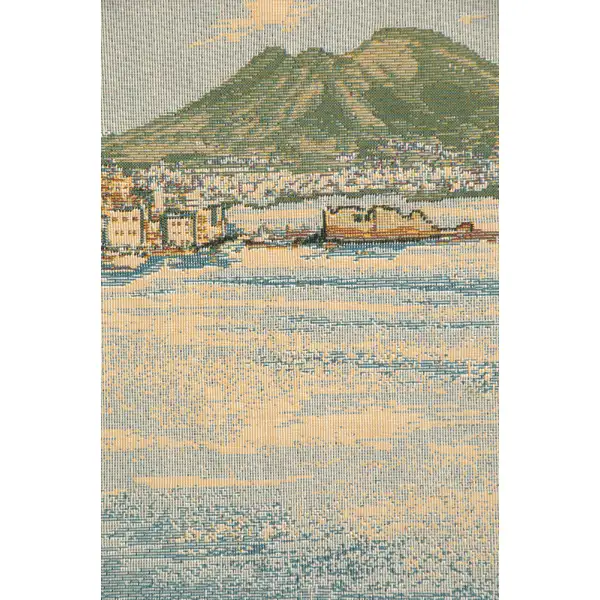 Gulf of Naples Italian Tapestry | Close Up 2