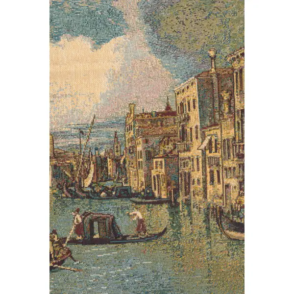 Saint Mary of Health and the Grand Canal Horizontal Small Italian Tapestry | Close Up 2