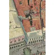 Venice From Above Italian Tapestry - 54 in. x 38 in. Cotton/Viscose/Polyester by Alessia Cara | Close Up 2