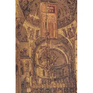 Inside San Marco Italian Tapestry - 38 in. x 54 in. Cotton/Viscose/Polyester by Alessia Cara