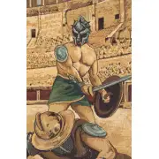 Gladiators Italian Tapestry | Close Up 1