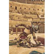 Gladiators Italian Wall Tapestry | Close Up 2