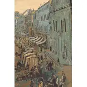 Navona Square Italian Tapestry | Close Up 2