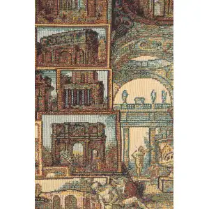 The Museum Italian Tapestry - 54 in. x 36 in. Cotton/Viscose/Polyester by Giovanni Paolo Pannini