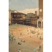 Siena Square Italian Wall Tapestry | Close Up 2