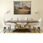Siena Square Italian Wall Tapestry | Life Style 1