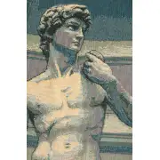 Statue of David Italian Wall Tapestry | Close Up 1