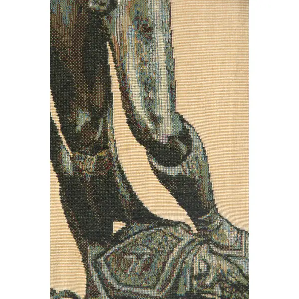 David by Donatello Italian Tapestry | Close Up 2