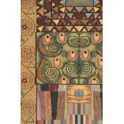 The Frieze by Klimt Italian Wall Tapestry | Close Up 1