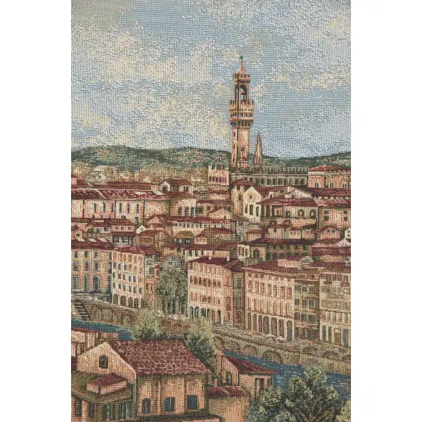 Florence European Tapestries - 41 in. x 25 in. Cotton/Polyester/Viscose by Charlotte Home Furnishings | Close Up 2