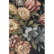 Floral Bouquet Words by Lucio Battisti Italian Wall Tapestry | Close Up 2