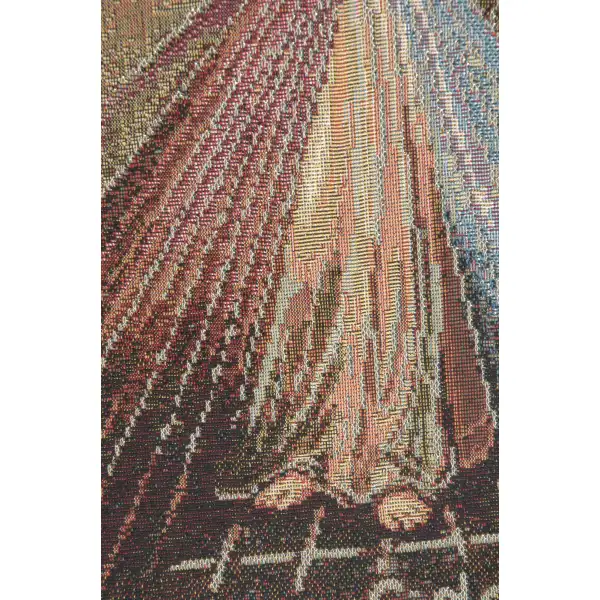 Merciful Jesus Confidant European Tapestries - 8 in. x 12 in. Cotton/viscose/goldthreadembellishments by Charlotte Home Furnishings | Close Up 2