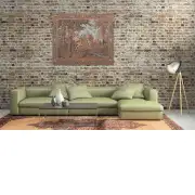 Autumn Grapes in Basket Italian Wall Tapestry | Life Style 1